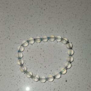 Elegant Translucent Beaded Bracelet